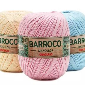 Barbante Barroco Maxcolor N°4 200gr Und