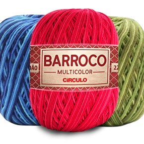 Barbante Barroco Multicolor N°6 200gr Und