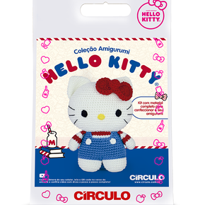 Kit Amigurumi Coleção Hello Kitty Círculo Und